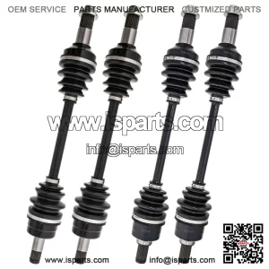 Complete Front Rear CV Axle Set for 2014-2015 Yamaha Grizzly 700