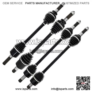 CV Axle Kit For Kawasaki Mule PROFXT 59266-0757 59266-0727 Front Rear