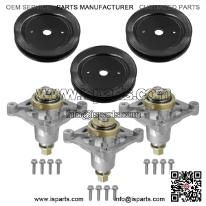 604214 603988 52" Deck Spindle & Pulley For Hustller Raptor Limited Raptor EX