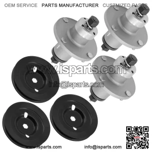 AM137483 M155979 48" Deck Spindle & Pulleys For John Deere Z245 Z255 Z355E