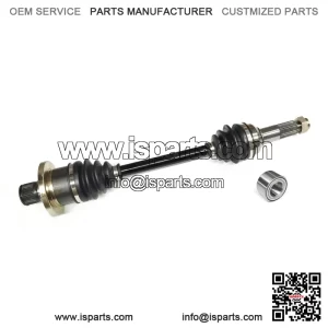 Rear Left CV Axle & Wheel Bearing for Yamaha, 2003-2008 Grizzly 660 4x4