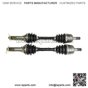 Pair of Front Axles for Yamaha Wolverine 350 4x4 2001-2005