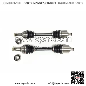 Set of Rear Axles & Wheel Bearings for Arctic Cat Wildcat Trail 700 14-20