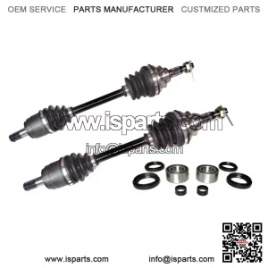 Front Axles with Bearing Kits for Honda Foreman, Rincon & Rubicon 500/680