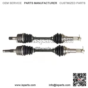 Pair of Front Axles for Yamaha Grizzly 660 4x4 2002