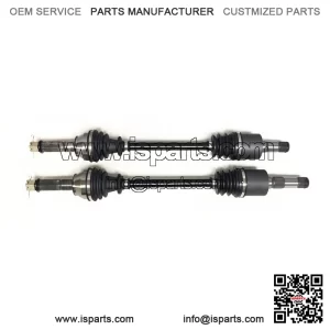 Pair of Rear Axles for Polaris Ranger 500 700 800, 2204857 2204858