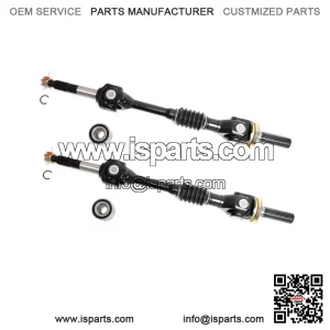 Set of Rear Axles & Bearings for Kawasaki Mule 3000 3010 4000 & 4010