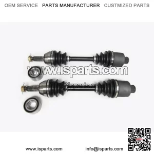 Pair of Rear Axles & Wheel Bearings for Polaris Sportsman 700 2002