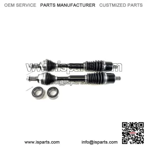 Axles Front Pair with Bearings for Polaris Scrambler & Sportsman ATV