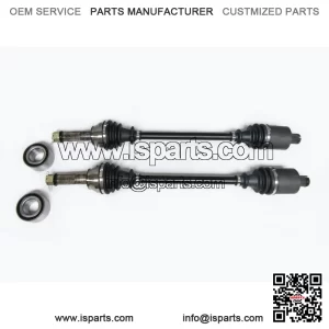 Set of Rear Axles & Wheel Bearings for Polaris Ranger 570 900 & 1000