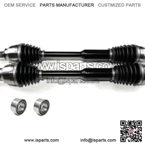 Axles Rear Axle Pair with Bearings for Polaris RZR PRO XP 20-23, 1336922