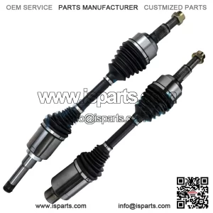 Pair Front CV Axle Shaft Assembly for 2011-2016 Chevy Equinox GMC Terrain 2.4L