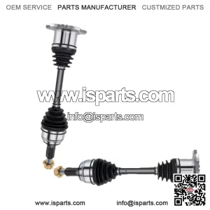 For 2000-2006 Chevy GMC Silverado Sierra 1500 Tahoe 4WD Pair Front CV Axle Shaft