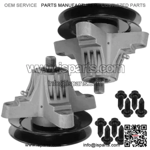 50" Deck Spindles for MTD White Outdoor GT-225 GT225 GT-2550 GT2550 / 918-0428B