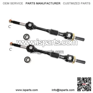 Rear Axle Pair with Wheel Bearings for Kawasaki Mule 2510, 3000, 3010, 4000 & 4010