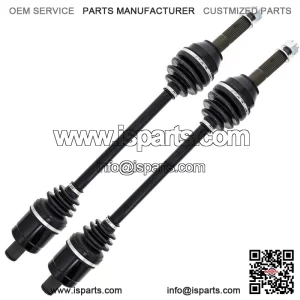 Rear CV Axle Half Shaft Pair for Polaris Ranger 1000 Crew - Part #1337121 - 2-Pack Set