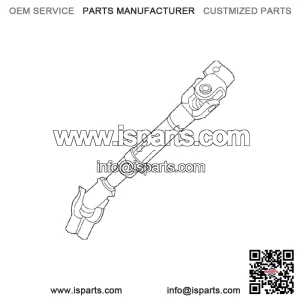 Kia Steering Shaft Assembly - OEM #564003F300