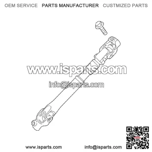 Mazda Intermediate Shaft - OEM #BHN132AB0A