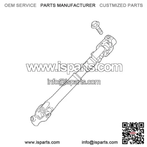 Mazda Steering Shaft - OEM #GHT232AB0