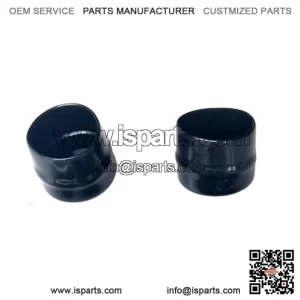 4PCS Front Wheel Bushing to Bearing Conversion Kit Replaces Craftsman, Sears, AYP, Poulan, 9040H - 9040-H - OEM Upgrade - Black Bushing