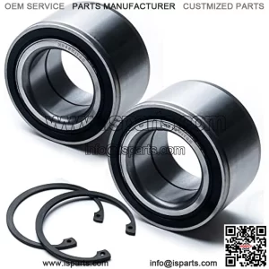 2 Pack - Front Axle Wheel Bearing w/C-Clip for John Deere Gator Utility Vehicle fits Gas or Diesel HPX 2x4 4x4, HPX Trail, HPX615E HPX815E, XUV620I, XUV850D, TX Turf, UTV ATV SXS XUV