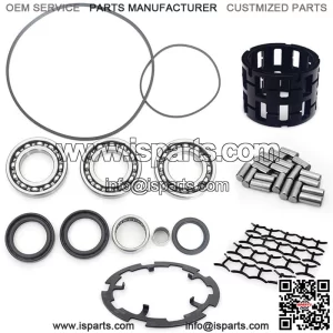 Front Differential Roller Cage Bearing and Seal Kits for Polaris Ranger 400 500 700 800 Sportsman 300 400 500 700 800