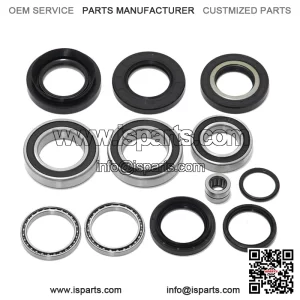 Rear Differential & Axle Bearings Seals Kit For Honda Rancher 420 TRX420 2007-2013
