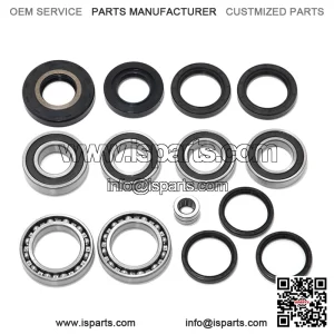 Rear Differential & Axle Bearings Seals Kit For Honda TRX250 Recon 250 Sportrax 250 TRX250X 1997-2017