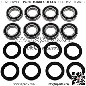 Suzuki LT-A400F 400 Eiger/LT-F400F Eiger Front Rear Wheel Bearings and Seals