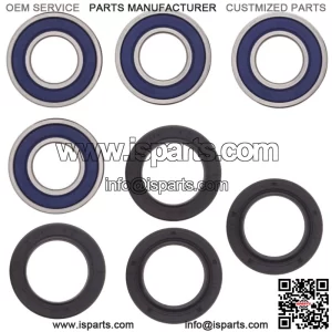 Both Front Wheel Bearing Kit for  Honda  TRX250 Fourtrax 1985-1987 (For: Honda)