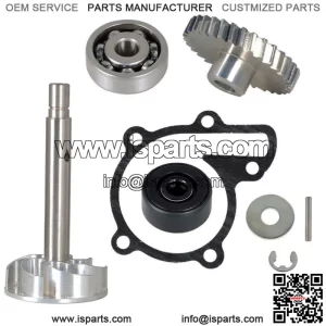For Yamaha Banshee Billet Aluminum Water Pump Gear, Bearing, Seal, Gasket