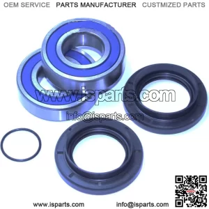 Rear Wheel Ball Bearings Seals Kit for Yamaha Rhino 660 YXR660 4WD 2006 2007 (For: 2006 Yamaha Rhino 660)