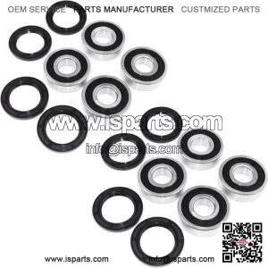 Yamaha Rhino 660 YXR660 Front & Rear Wheel Bearings Seals Kit and Gasket 04-007