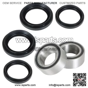Both Front Wheel Bearing Seal Kits for 1988-2000 Honda TRX300FW Fourtrax 4x4 ATV