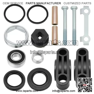 Steering Stem Bushing Bearing Seal Holder Nut & Tool Kit for Yamaha Warrior 350