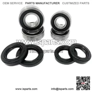 Both Front Wheel Bearing and Seal Kits Compatible with 03-14 Suzuki LTZ 400 Z400 LTZ 250 LTR450
