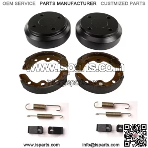 Golf Car Brake Drum and Shoe Kit for Club Car DS 1995+ and Precedent 2004+