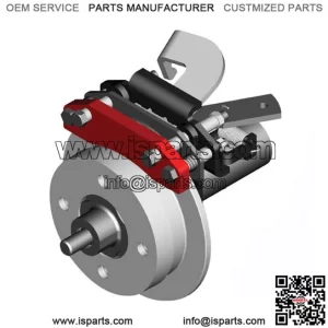 Club Car DS golf cart rear disc brake kit