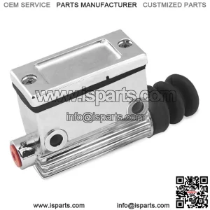Biker's Choice Chrome Kelsey-Hayes Type Rear Master Cylinder For Harley