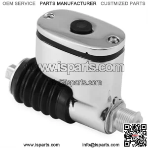 Biker's Choice Chrome Rear Master Cylinder For Harley