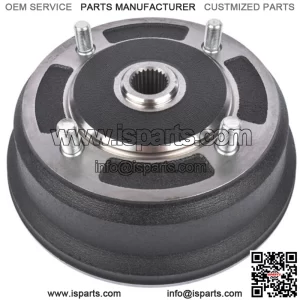Front Brake Drum for Kawasaki Mule 3000 3010 3020 4000 4010 Gas Diesel 2001-2008
