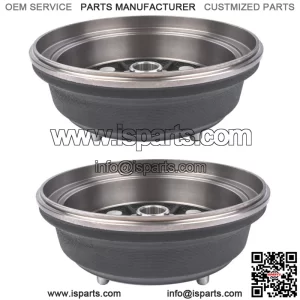 Pair Front Brake Drums for Kawasaki Mule 3000 3010 4000 4010 KAF950E 4x4  Diesel (For: More than one vehicle)