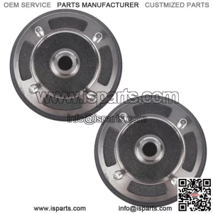 2X Front Brake Drums for Kawasaki Mule 3000 3010 4000 4010 Gas Diesel 2001-2008 (For: More than one vehicle)