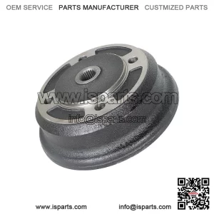 Front Brake Drum Gas Diesel Studs For Kawasaki Mule 3000 3010 4000 4010 2x4 4x4