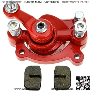 Rear Disc Brake Caliper Pads for 79cc 97cc 100cc 105cc 2.8hp Baja Doodle Bug DB30 Coleman CT100U CC100X Motovox MBX10 MBX11 Monster Mega Moto MM-B80 MM-B105 TrailMaster MB Strom Mini Bike Parts