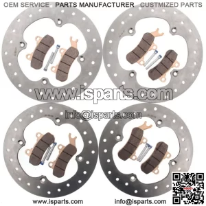 Brake Rotors and Brake Pads fit Can-Am Maverick X3 4x4 2017- 2023 Front and Rear