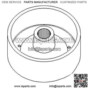 Brake Drum Fits Ford 1510 1500 1300 1310 1710 SBA328510080