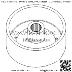 Brake Drum SBA328510081 Fits Ford  Holland Tractor 1300 1310 1500 1510 1