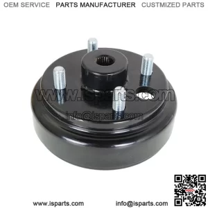 Rear Wheel Brake Drum Rear Hub For EZGO TXT Golf Cart W/ Small Spline 19186-G1P