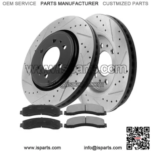 Front Brake Rotors Brakes Pads for Ford F150 Expedition Lincoln Navigator (For: Ford F-150)